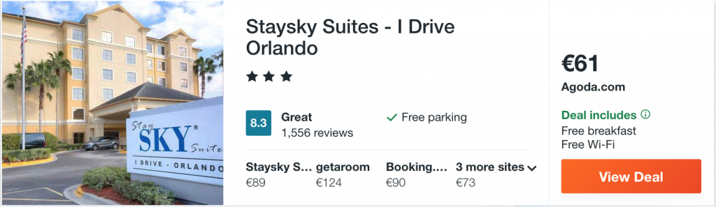 cheap hotel in Orlando